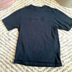 Jordan Men’s Black Embossed Logo T-Shirt, Size S